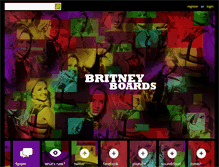 Tablet Screenshot of britneyboards.org